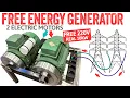 Lagu 10KW! Free Energy with Two Electric Motors💡⚡💡Liberty Engine 5.0
