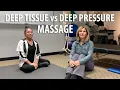 Difference Between Deep Tissue vs Deep Pressure Massage interview by Irvine Posture Chiropractor