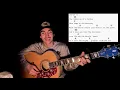Shake The Frost - Tyler Childers Acoustic Guitar TUTORIAL by Jon Hoggard