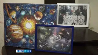 Поздравление с юбилеем принимает единственный омич-космонавт