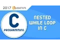 Nested While Loop tutorial in C language by Logictuts