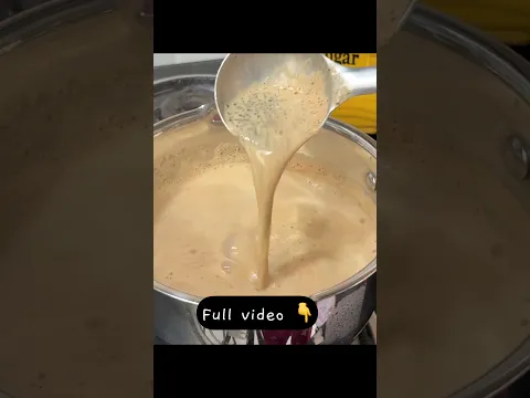 Kadak chai Recipe #tea #chai #tealovers