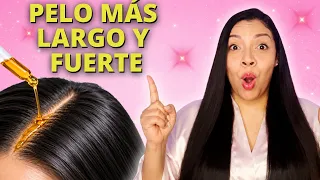 Cabello más LARGO, FUERTE y BRILLANTE 😱 | Cómo usar ACEITES correctamente 🌿HAIR OILING