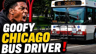 Goofy Chicago Bus Driver Forced Me To Pay The Bus Fare