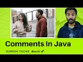 Java In Telugu Chapter - 14 Comments In Java