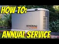 DIY Home Standby Generator Maintenance Annual Service