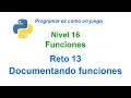 Programar en Python - Nivel 16
