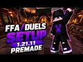FREE Minecraft FFA Duels Premade Setup 1 21 11 Ready-To-Use Server Setup