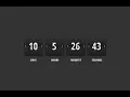 How to make a countdown animation with jquery - The Final Countdown