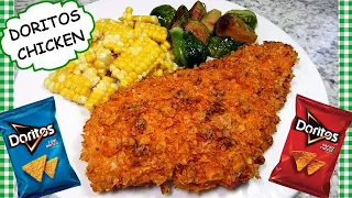 How To Make DORITOS CHICKEN Doritos Crusted Chicken Recipe