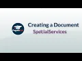ProgressBook SpecialServices Creating a Document