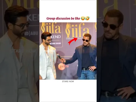 Group discussion be like😂🤣#salman #funnymoments #viral #shortsfeed