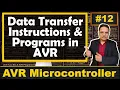 Data Transfer Instructions and Programs in AVR Microcontrollers Assembly Language Basics