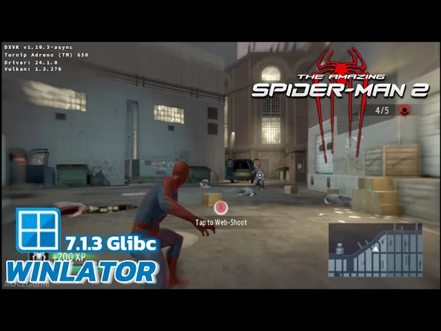 Winlator Glibc (Afei) - Gameplay The Amazing Spider-Man 2 (Windows) On Android