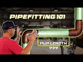 How to find the Pup Length Pipefitting 101