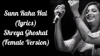 Download Sun Raha Hai (Lyrics)|Aashiqui 2|Shreya Ghoshal|Shraddha Kapoor, Aditya Roy Kapur. MP3