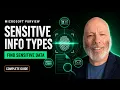 Sensitive Info Types SITs Complete Guide Microsoft Purview Information Protection