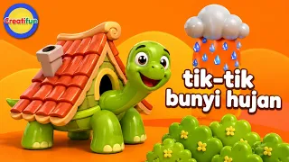 Tik Tik Bunyi Hujan ☔️ Lagu Anak Indonesia Populer | Animasi Lucu Anak