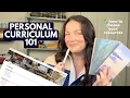 How to Plan a Personal Curriculum resources frameworks making it actually fun
