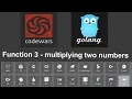 Codewars Function 3 - multiplying two numbers in Go Golang