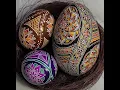 Pysanky Pattern - Teardrop Division with Border
