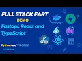 Demo Full Stack Fastapi React TypeScript FART stack