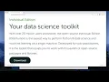 Topic 1 Install the Anaconda Python Distribution