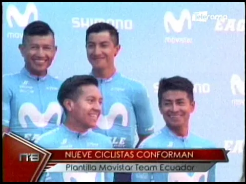 Nueve ciclistas conforman plantilla Movistar Team Ecuador