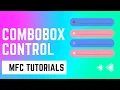 Mastering MFC Control Management Combo Box control Tutorial