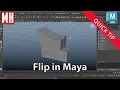 Maya 2024 Quick Tip The FLIP option Way cooler than Mirror