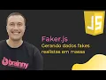 Javascript Faker js - Generating realistic fake data in bulk