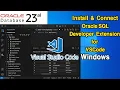 Install Oracle SQL Developer Extension for VSCode