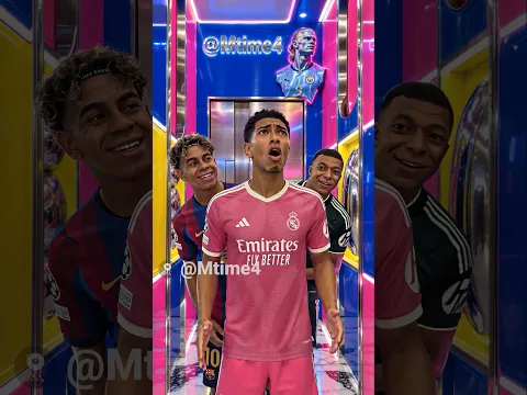 Yamal, Mbappé & Bellingham’s Kiss Challenge 😘🍬😂 #parody #football #yamal
