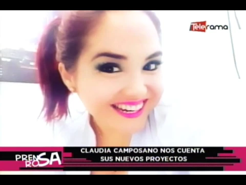 Claudia Camposano nos cuenta sus nuevos proyectos