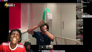 iShowSpeed Reacts To A Magician Swallowing A Balloon 😭