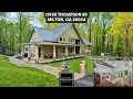 15950 Thompson Road Milton Georgia 30004 - Newer Construction Farmette on 8 1 Acres