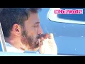 Ben Affleck Smokes A Suspicious Cigarette Coughs On The Way To His Kids School In Santa Monica CA