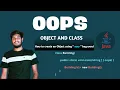 Java Programming Tutorial - Classes and Objects By kishore how to create an Object
