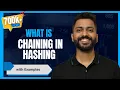 L-6 3 Chaining in Hashing What is chaining in hashing with examples