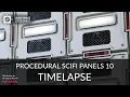 Substance Designer - Scifi Panels 10