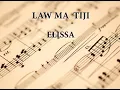Arabic Karaoke Law ma tiji elissa
