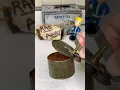 Opening a Canned 69 Year Old Cinnamon Nut Roll from a Fallout Shelter!