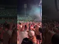 Opening of the Luke Combs concert at App State
