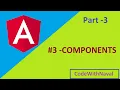 Create Component - Angular Tutorial For Beginners Part