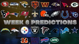 NFL Week 6 Predictions