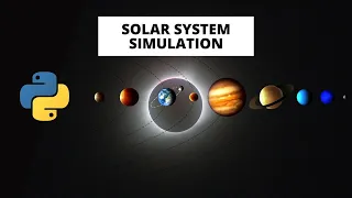 Animated Solar System Simulation using Turtle Graphics Orbits Rotations and Proportional Sizes