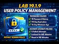 19 1 9Lab User Policy Management