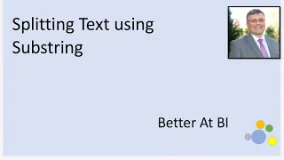 How can I use substring to split a field in