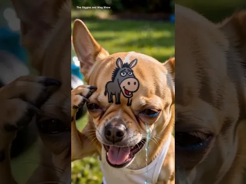 Chihuahua and pig are in war against each other | Chihuahua Funny Videos | Dog Videos #shorts