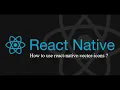React Native - Problem 5